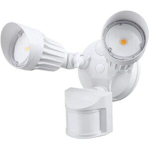 LED Security Light, Motion Sensor Flood Lights Outdoor, Aluminum, 3 Modes Motion